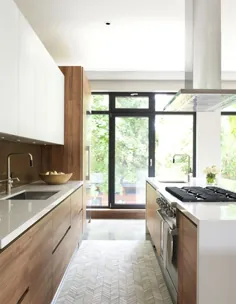 کابینت آشپزخانه مدرن شیک: 127 ایده طراحی