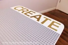 میز لگو DIY قابل حمل