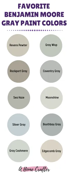 رنگهای مورد علاقه من بنجامین مور خاکستری