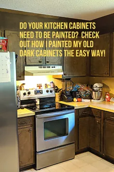 نحوه رنگ آمیزی کابینت های آشپزخانه بدون سنباده کاری
