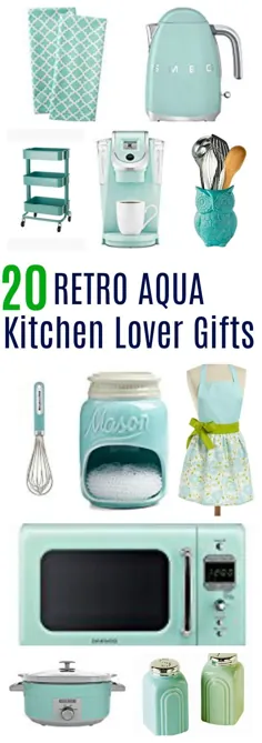 عاشق دکوراسیون آشپزخانه Retro Aqua 20 پوند باید اقلام داشته باشد