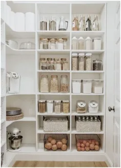 20 ایده برای قفسه بندی انبارهای آشپزخانه