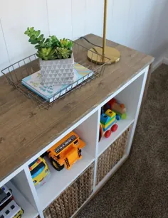 Playroom Progress + Cubbies Ikea به روز شده