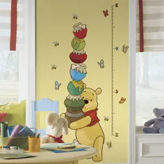 نمودار رشد Disney Winnie the Pooh & Decals Wall Stick