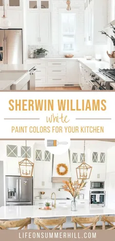 شروین ویلیامز رنگ رنگ سفید برای آشپزخانه شما