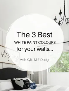 4 بهترین رنگ سفید: Sherwin Williams - Kylie M Interiors