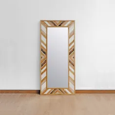 آینه اتاق خواب ، آینه اصلی ، آینه اتاق نشیمن ، آینه Vintage ، آینه چوبی بازسازی شده ، آینه اصلی ، دیوار هنر چوبی