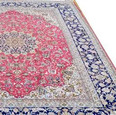 فرش ایرانی ابریشم اصفهان - مورد # BI-14827