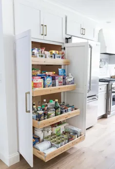 100+ هوشمندانه ترین ایده های ذخیره سازی برای آشپزخانه های کوچک در سال 2021 |  Pouted.com