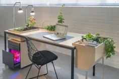 Amazing Desk-Planter-Lamp: Desktoop Vegetal Desp Lamp - چراغ های iD