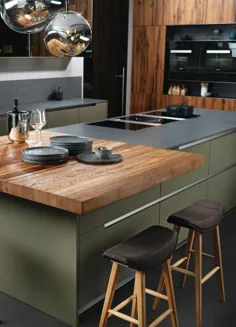 سبز نعناع در آشپزخانه: زیباترین تصاویر و ایده ها برای رنگ روند جدید - یاب آشپزخانه