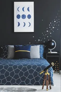 مون و ستاره ها از تزئینات اتاق خواب الهام گرفته اند