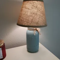 لامپ شیشه ای میسون |  اتسی