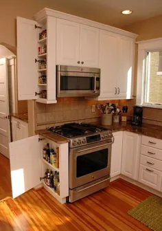 8 ایده کابینت و قفسه انبار آشپزخانه که مشکلات ذخیره سازی را حل می کند