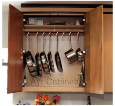 قابلمه و قابلمه سازماندهی کابینت آشپزخانه