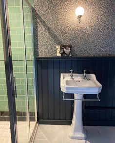 حمامهای برلینگتون در اینستاگرام: "حوضه ادواردین ما با الهام از گذشته ، ظرافت را در خط مقدم طراحی سنتی حمام قرار می دهد ، همانطور که در اینجا مشاهده می شود ..."