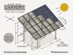 قاب پنل خورشیدی قاب چوبی |  Carport پنل خورشیدی پست و پرتو