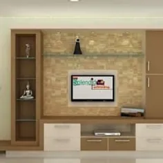 واحدهای تلویزیون داخلی و طراحان پر زرق و برق pvt.ltd اتاق نشیمن پایه و کابینت تلویزیون |  احترام گذاشتن