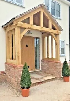 Chilcombe - سایبان درب چوبی - براکت چوبه دار سایبان درب ورودی چوبی • 376.00 £