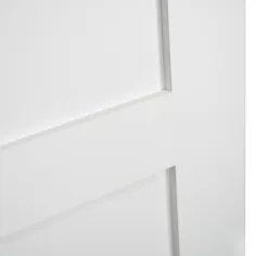 شیشه Kimberly Bay 36 اینچ x 80 اینچ صفحه سفید درب کاشی کاج کاج داخلی 2 تخته سفید-DPSHA2W36 - انبار خانه