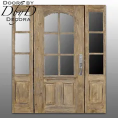 درب های سفارشی کشور فرانسه ساخته شده از چوب جامد - درب های Decora