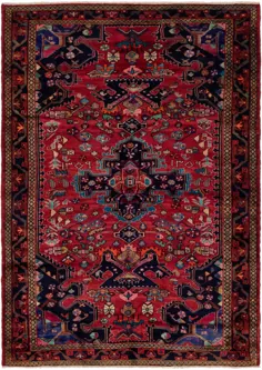 قرمز 6 '10 * 10' فرش ایرانی همدان