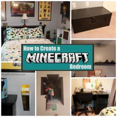 ایجاد یک اتاق خواب Minecraft با بودجه