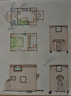 طراحی خانه کوچک 8 × 12 دانیل کوری
