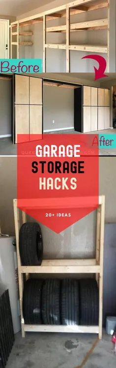هک های ذخیره سازی DIY برای تبدیل گاراژ خود به یک پناهگاه