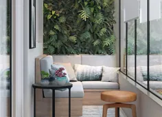 ایده های دیوار سبز بالکن: دیوار زندگی عمودی - تزئینات بالکن و ایده های باغ سازگار با محیط زیست