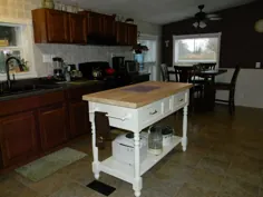 بازسازی آشپزخانه خانه موبایل - ساخت خانه موبایل من