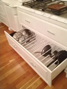 کابینت های ذخیره سازی آشپزخانه - بهترین سازمان دهنده های قفسه قابلمه و کابینت!