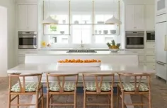 قفسه های جلوی پنجره ها را باز کنید - ایده های صرفه جویی در فضا برای آشپزخانه شما