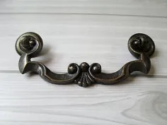 4.25 "Dresser Pulls Drawer Pull Cabinet Handle Antique Bronze Vintage LOOK 4 1/4 برای فروش آنلاین | eBay