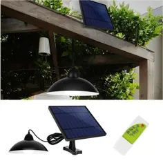 چراغ آویز خورشیدی در فضای باز باغ خانگی چراغ آویز ضد آب ضد آب / کنترل از راه دور |  eBay