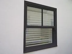 UPVC Sash Windows Sliding Sash Woodgrain Grey Anthracite 7016 با هر اندازه 371 پوند |  eBay