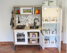خودتان یخچال کودکان IKEA بسازید: مناسب برای آشپزخانه کودکان