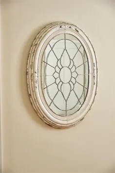 آینه قاب پنجره فلزی - کرم پیر