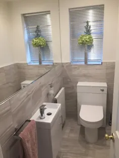 Cloakroom Inspiration ، فضا را با آینه بزرگ کنید - 2019 - Shower Diy