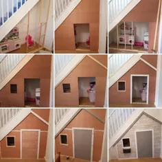 مادر خانه ای باورنکردنی زیر پله برای دخترش ایجاد می کند
