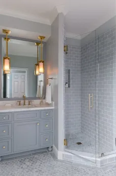 حمام را با رنگ خاکستری مبله کنید  - 40+ ایده برای کاشی حمام ، مبلمان و شرکت