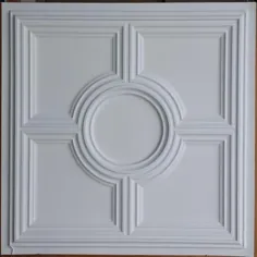 کاشی سقفی قلع مصنوعی سفید رنگ PL37 10 پارچه