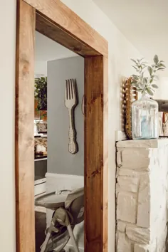 پوشش درب با نمای چوبی - جسیکا دیانا شلیختمن