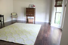 پیشرفت اتاق نشیمن ، برنامه ها + یک فرش جدید - ارین اسپانیا