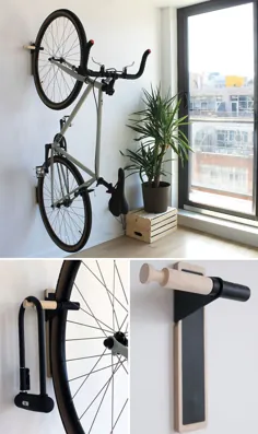 دوچرخه خود را با این قفسه های دیواری دیواری به نمایش بگذارید