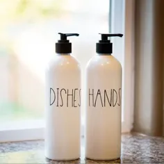 سرویس بطری صابون ظرف و دست