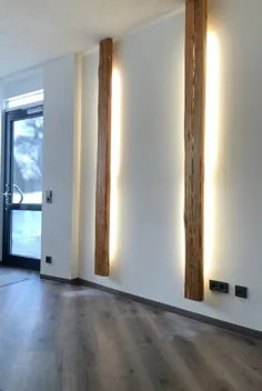 Wandlampe & Wandleuchte aus Holz |  طراحی چوبی