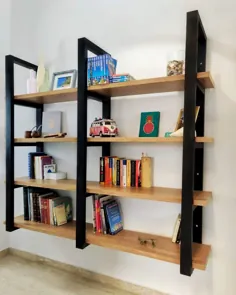 قفسه کتاب صنعتی DIY │ ENETRI IKEA HACK lying استفاده از مقاله تماس با ما در مورد قفسه های ورقه ورقه