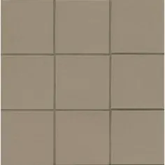 کاشی کف و دیوار Metropolitan 6 "x 6" در خاکستری پوریتان