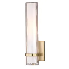 Cascadia Vilo 1-Light Brass Modern / Contemporary Vanity Light Lowes.com